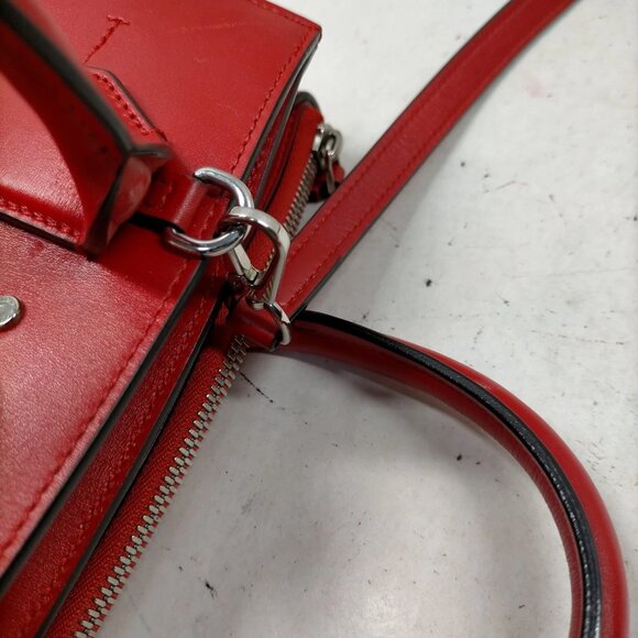 Louis Vuitton CITY STEAMER Red Leather Hand Bag mon-903-091125 - Picture 7 of 16